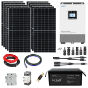   5kW hibrid napelemes rendszer (szigetzem 48V) - Ardax - BlcsNomd2 LiFePo4
